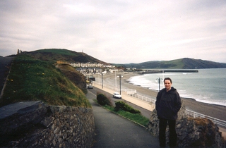 Colm in Aberystwyth. 