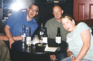 Ronan, Seamus and Mags in Chicago.